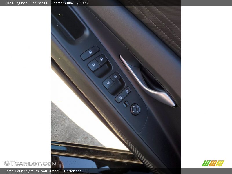 Phantom Black / Black 2021 Hyundai Elantra SEL
