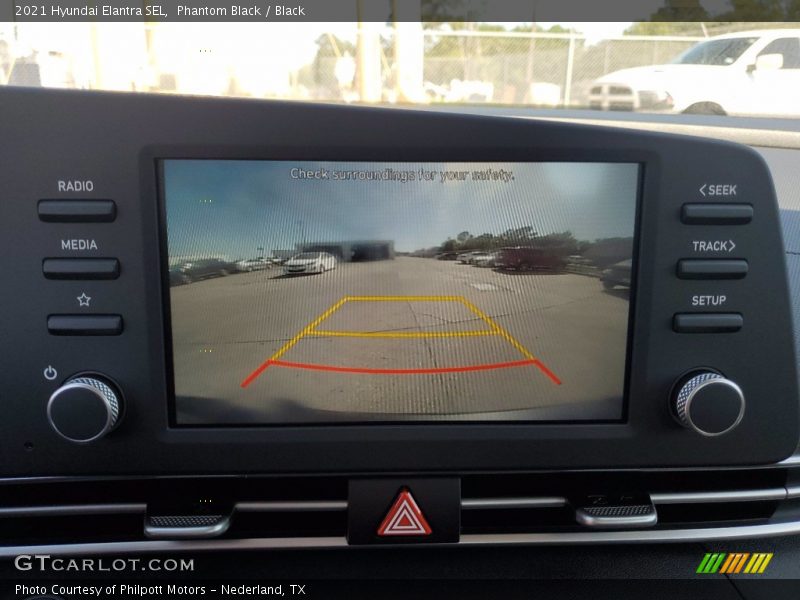 Phantom Black / Black 2021 Hyundai Elantra SEL