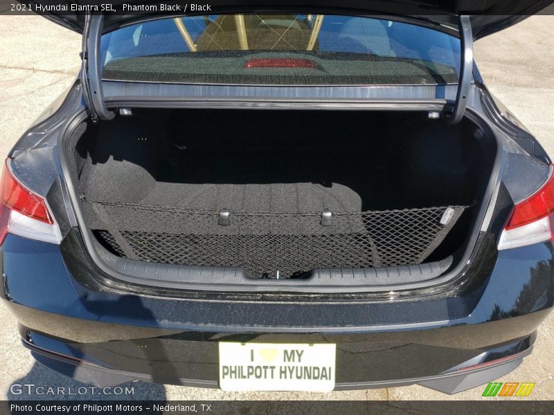 Phantom Black / Black 2021 Hyundai Elantra SEL