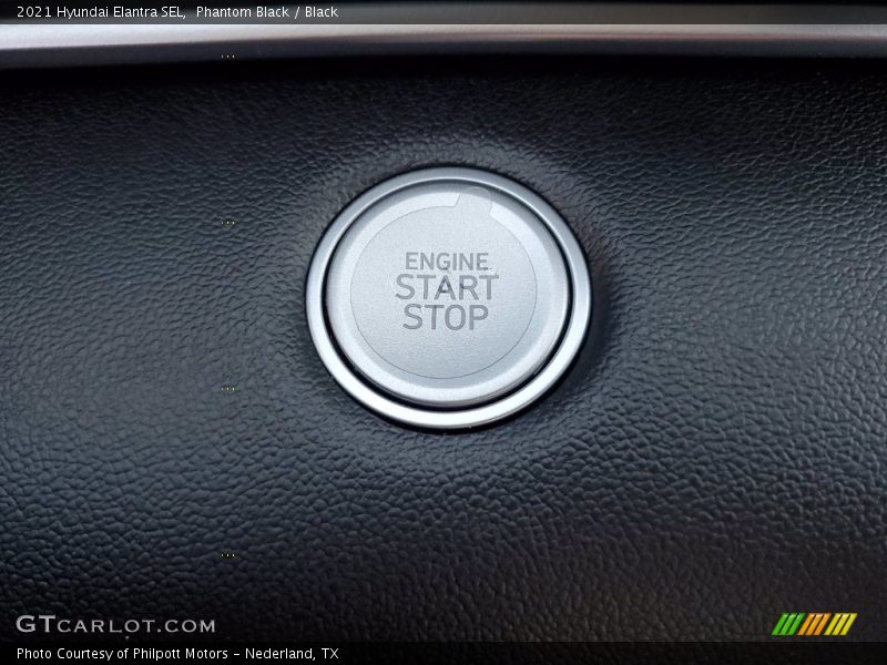 Phantom Black / Black 2021 Hyundai Elantra SEL