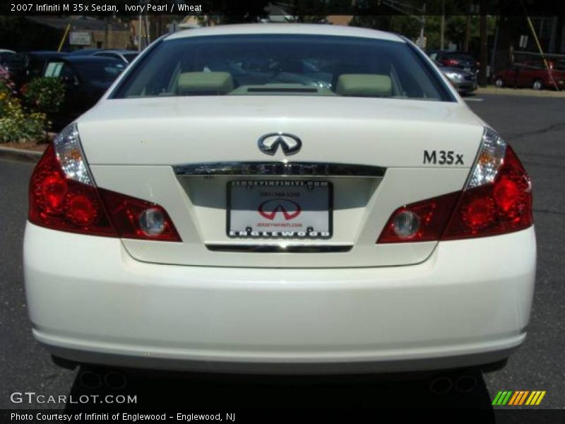 Ivory Pearl / Wheat 2007 Infiniti M 35x Sedan