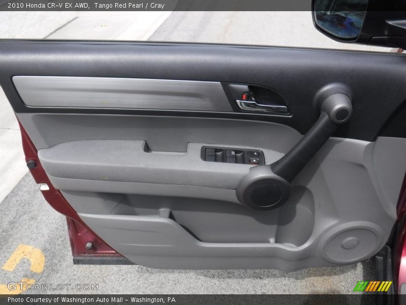 Tango Red Pearl / Gray 2010 Honda CR-V EX AWD