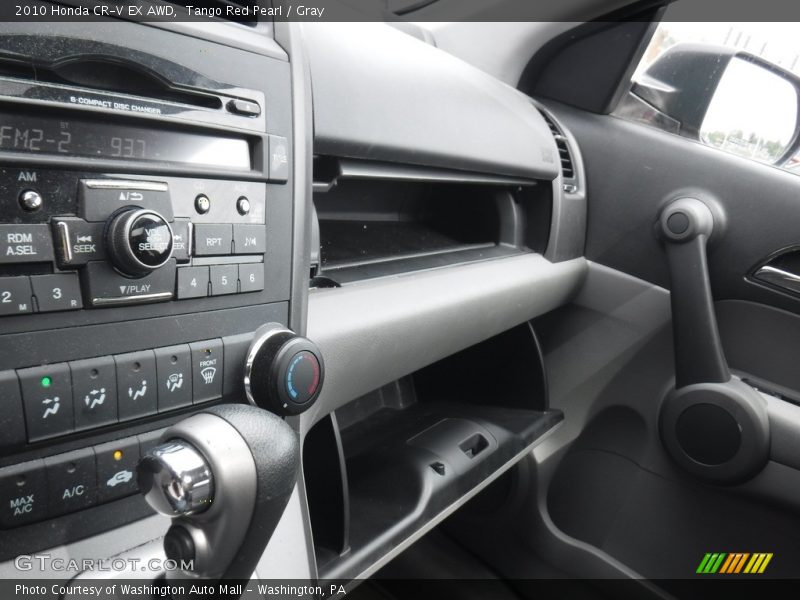 Tango Red Pearl / Gray 2010 Honda CR-V EX AWD