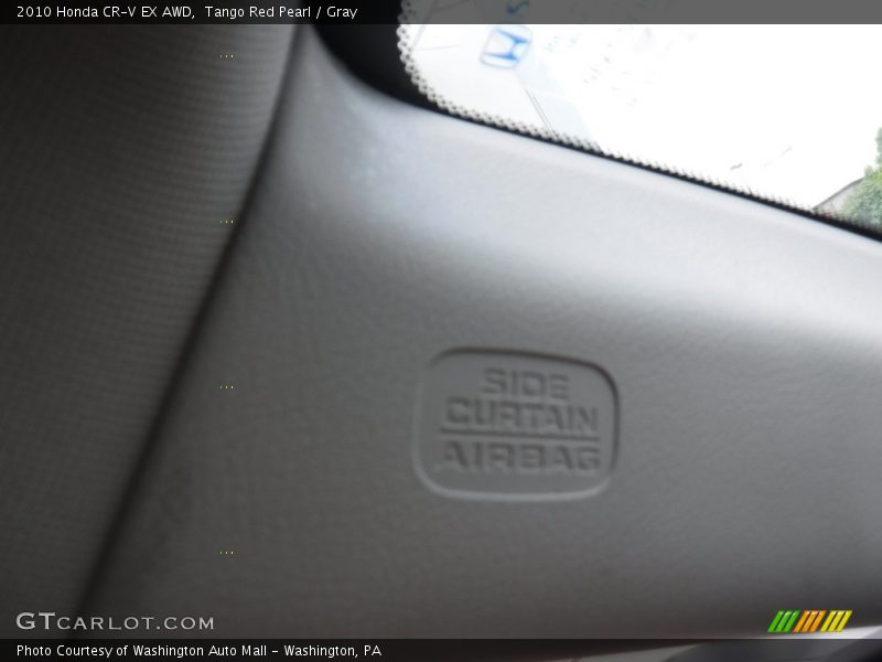 Tango Red Pearl / Gray 2010 Honda CR-V EX AWD