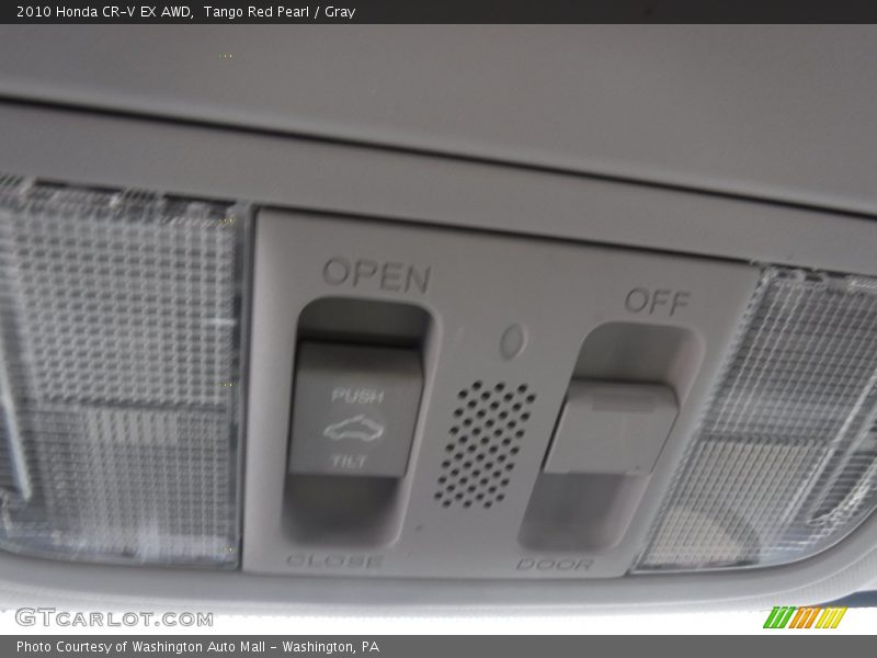 Tango Red Pearl / Gray 2010 Honda CR-V EX AWD