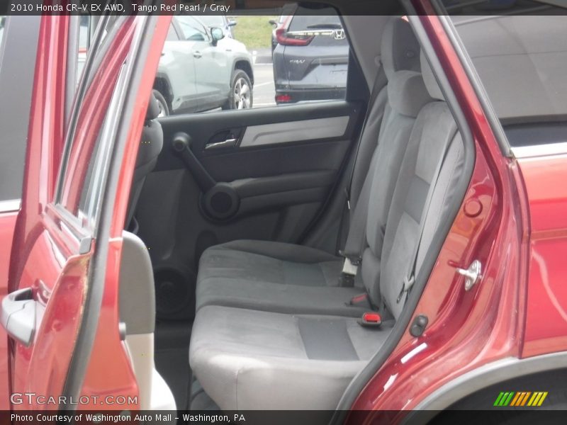 Tango Red Pearl / Gray 2010 Honda CR-V EX AWD