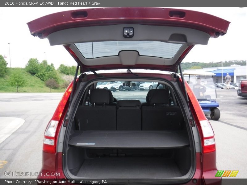 Tango Red Pearl / Gray 2010 Honda CR-V EX AWD
