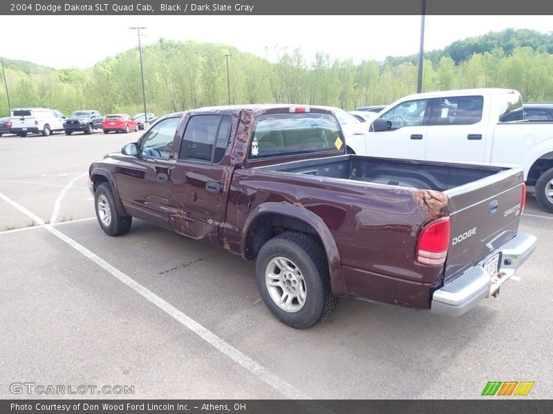 Black / Dark Slate Gray 2004 Dodge Dakota SLT Quad Cab