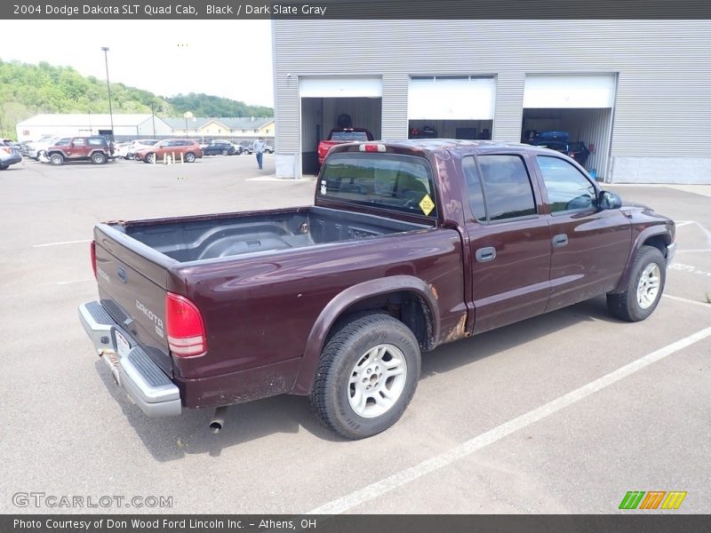 Black / Dark Slate Gray 2004 Dodge Dakota SLT Quad Cab