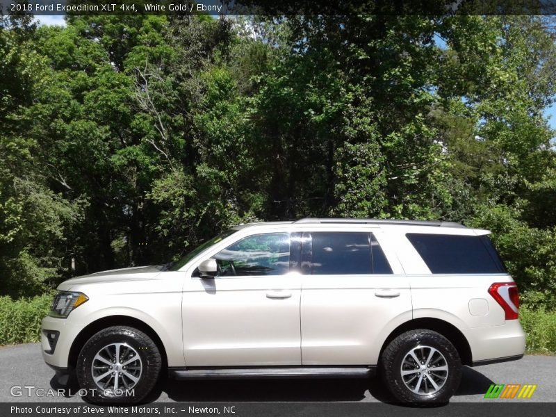 White Gold / Ebony 2018 Ford Expedition XLT 4x4