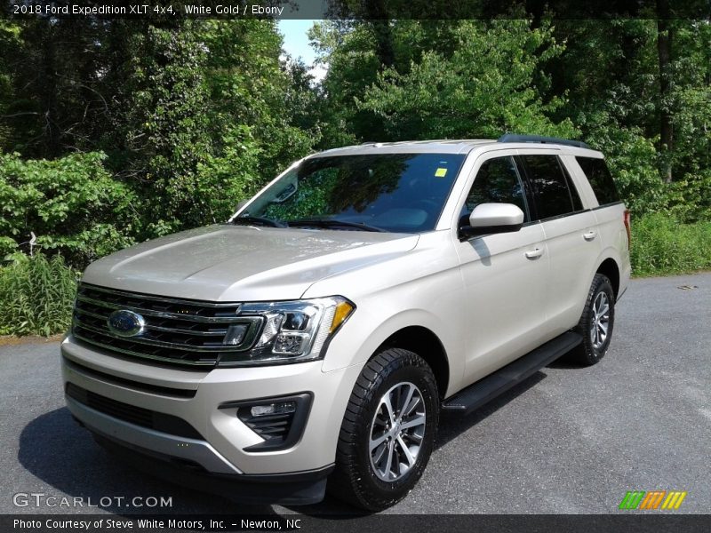White Gold / Ebony 2018 Ford Expedition XLT 4x4
