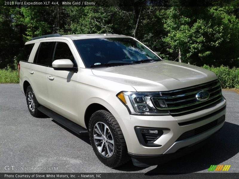 White Gold / Ebony 2018 Ford Expedition XLT 4x4