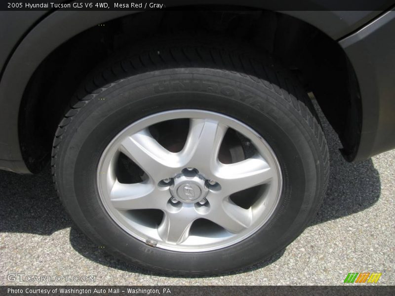 Mesa Red / Gray 2005 Hyundai Tucson GLS V6 4WD