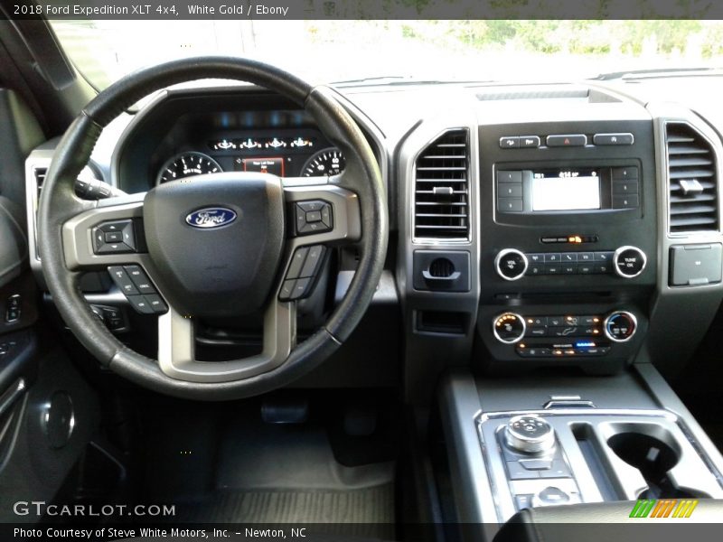 White Gold / Ebony 2018 Ford Expedition XLT 4x4