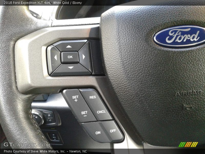 White Gold / Ebony 2018 Ford Expedition XLT 4x4