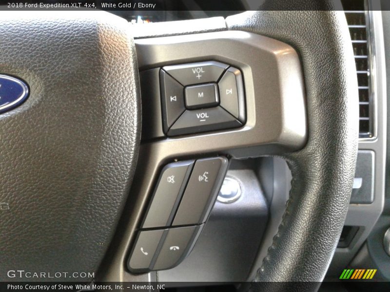 White Gold / Ebony 2018 Ford Expedition XLT 4x4