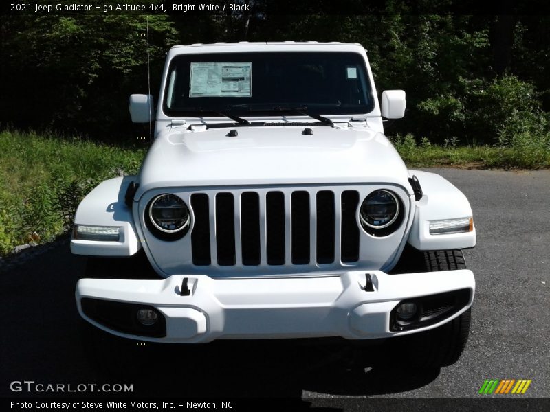 Bright White / Black 2021 Jeep Gladiator High Altitude 4x4