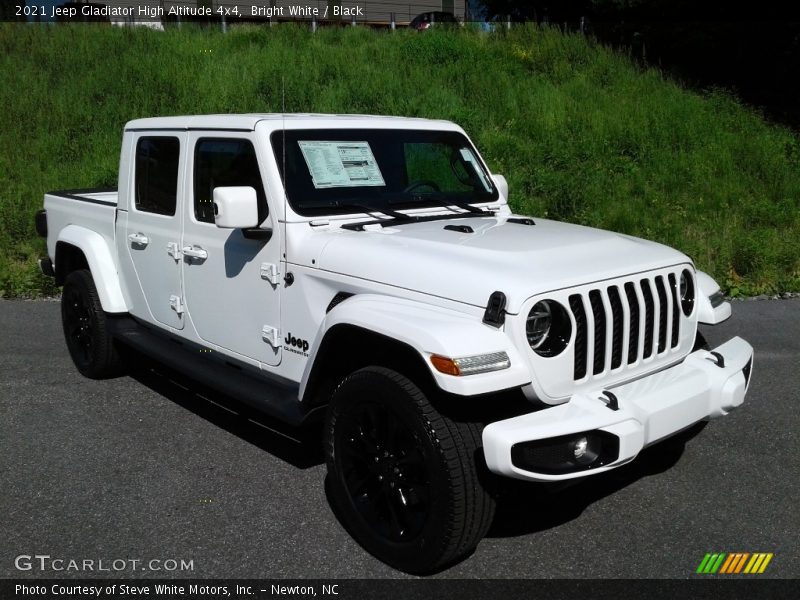 Bright White / Black 2021 Jeep Gladiator High Altitude 4x4