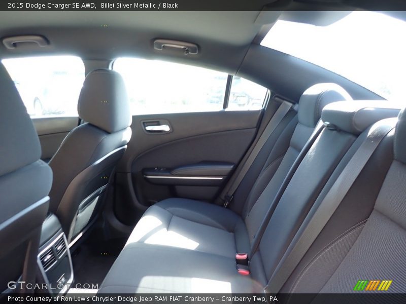 Billet Silver Metallic / Black 2015 Dodge Charger SE AWD