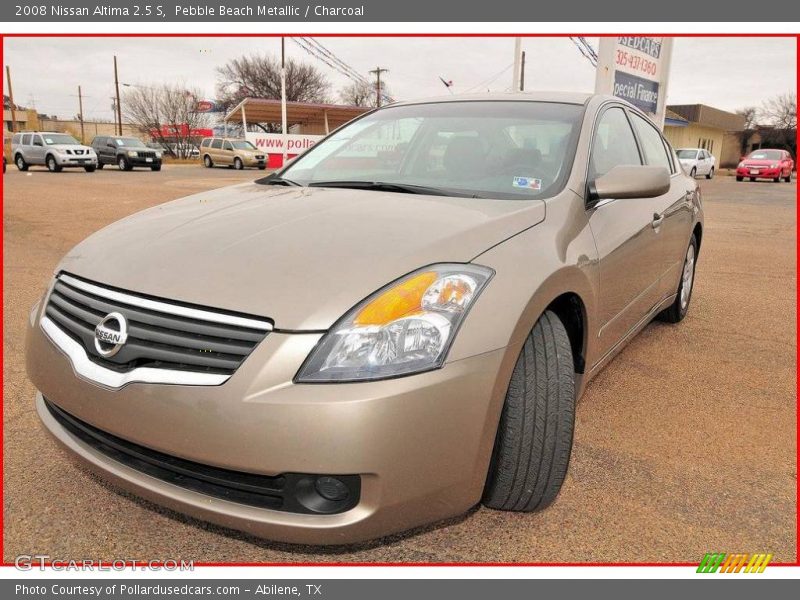 Pebble Beach Metallic / Charcoal 2008 Nissan Altima 2.5 S