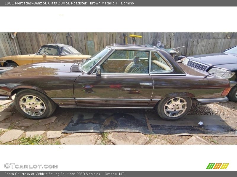 Brown Metallic / Palomino 1981 Mercedes-Benz SL Class 280 SL Roadster