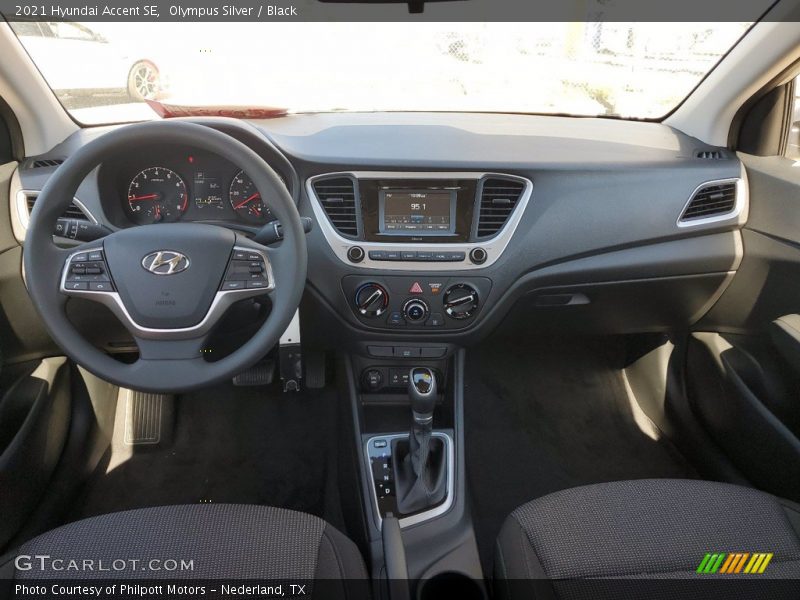 Olympus Silver / Black 2021 Hyundai Accent SE