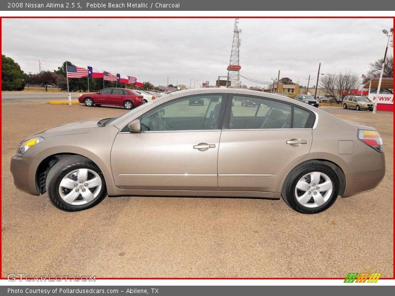 Pebble Beach Metallic / Charcoal 2008 Nissan Altima 2.5 S