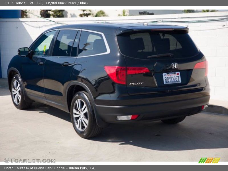 Crystal Black Pearl / Black 2017 Honda Pilot EX-L