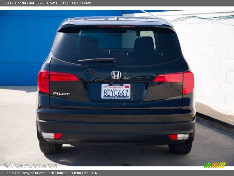 Crystal Black Pearl / Black 2017 Honda Pilot EX-L