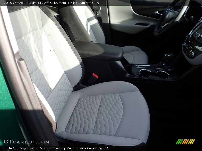 Ivy Metallic / Medium Ash Gray 2018 Chevrolet Equinox LS AWD