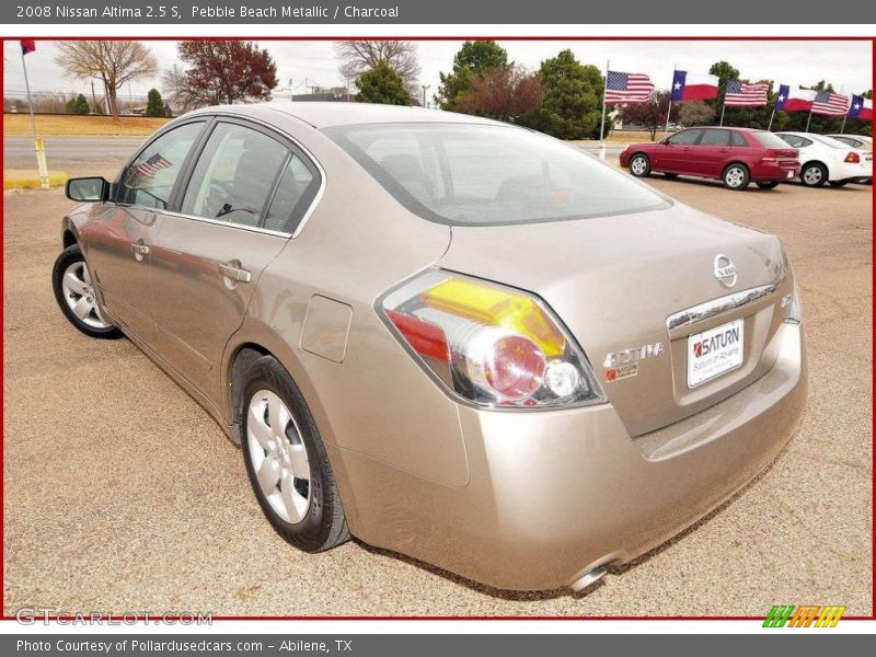Pebble Beach Metallic / Charcoal 2008 Nissan Altima 2.5 S
