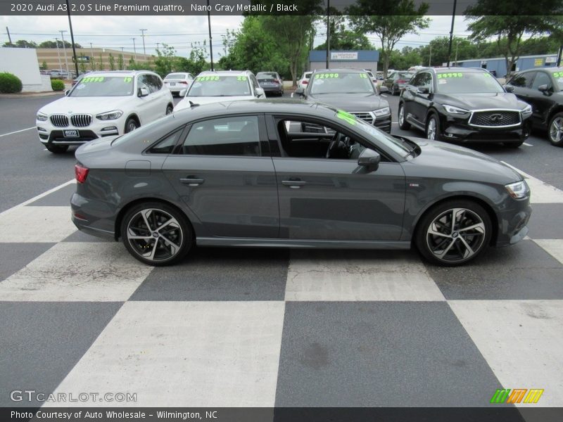  2020 A3 2.0 S Line Premium quattro Nano Gray Metallic