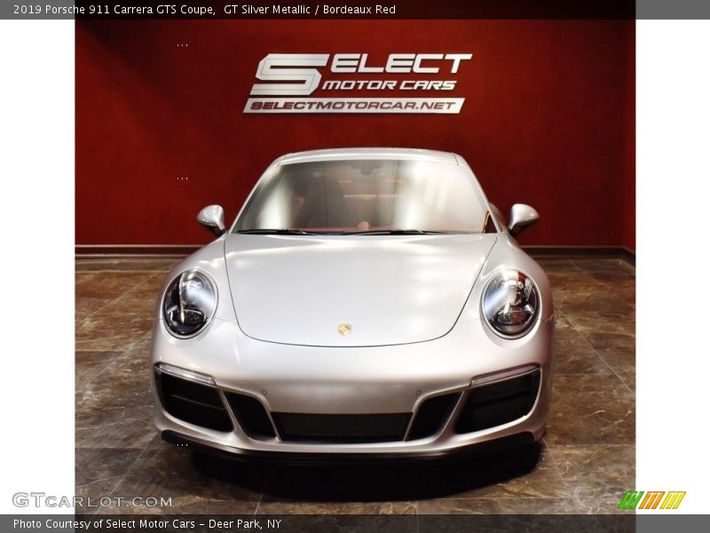 GT Silver Metallic / Bordeaux Red 2019 Porsche 911 Carrera GTS Coupe