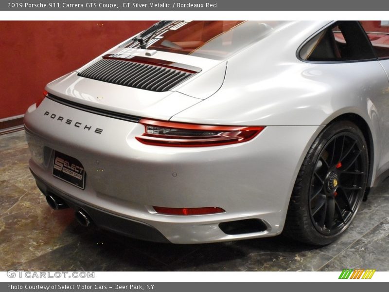 GT Silver Metallic / Bordeaux Red 2019 Porsche 911 Carrera GTS Coupe