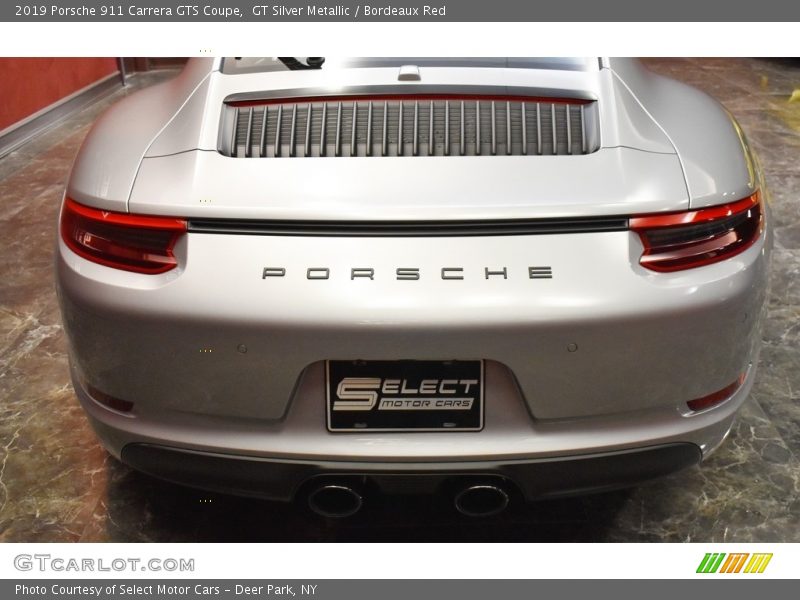 GT Silver Metallic / Bordeaux Red 2019 Porsche 911 Carrera GTS Coupe