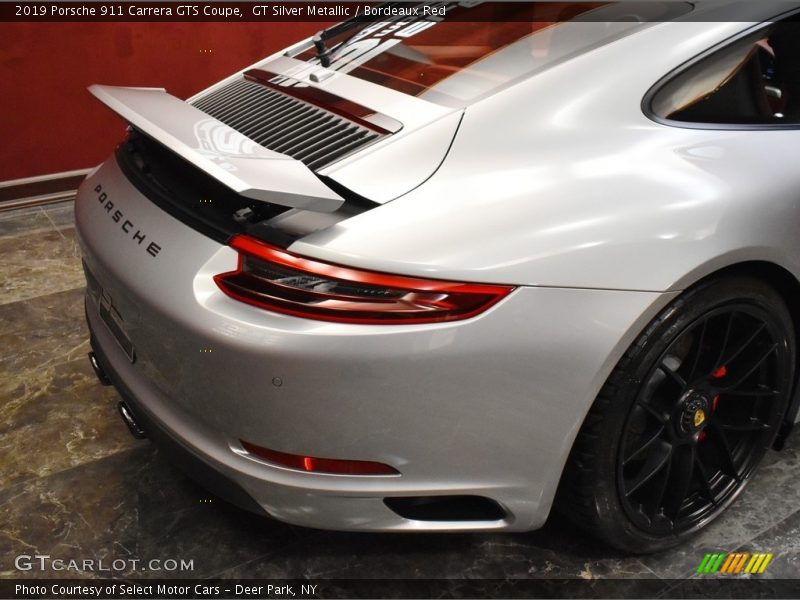 GT Silver Metallic / Bordeaux Red 2019 Porsche 911 Carrera GTS Coupe