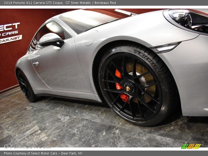 GT Silver Metallic / Bordeaux Red 2019 Porsche 911 Carrera GTS Coupe