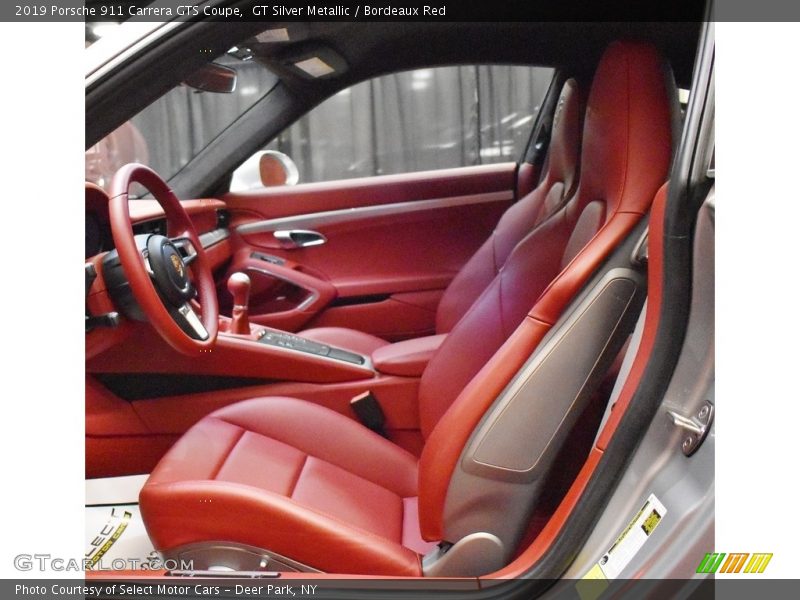 GT Silver Metallic / Bordeaux Red 2019 Porsche 911 Carrera GTS Coupe