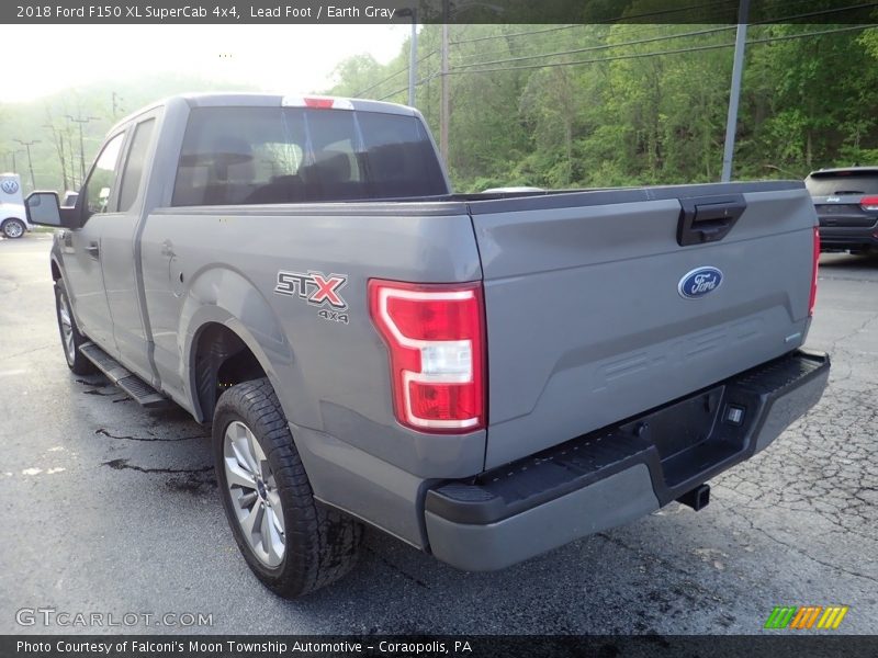 Lead Foot / Earth Gray 2018 Ford F150 XL SuperCab 4x4