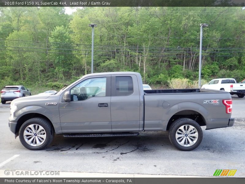 Lead Foot / Earth Gray 2018 Ford F150 XL SuperCab 4x4