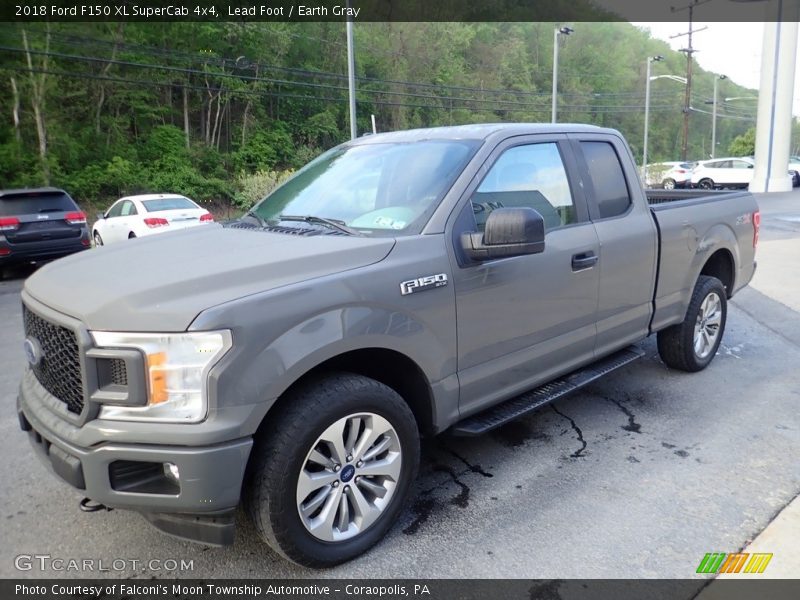 Lead Foot / Earth Gray 2018 Ford F150 XL SuperCab 4x4