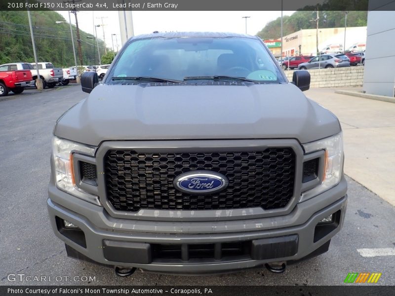 Lead Foot / Earth Gray 2018 Ford F150 XL SuperCab 4x4