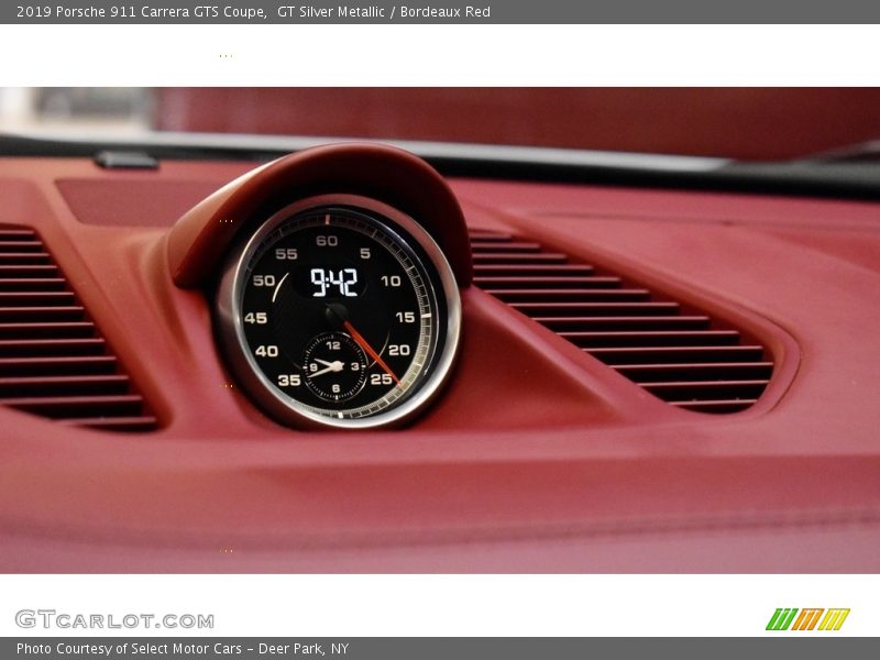 GT Silver Metallic / Bordeaux Red 2019 Porsche 911 Carrera GTS Coupe