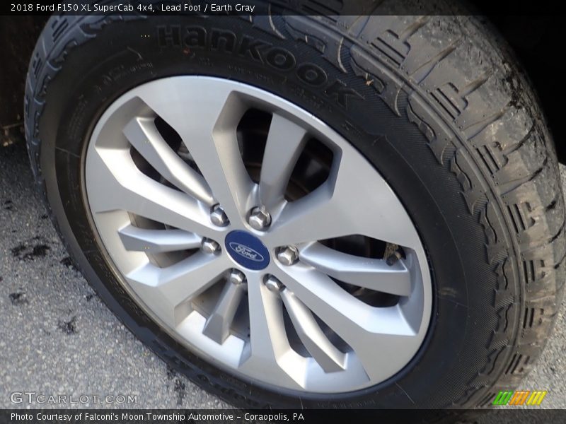 Lead Foot / Earth Gray 2018 Ford F150 XL SuperCab 4x4