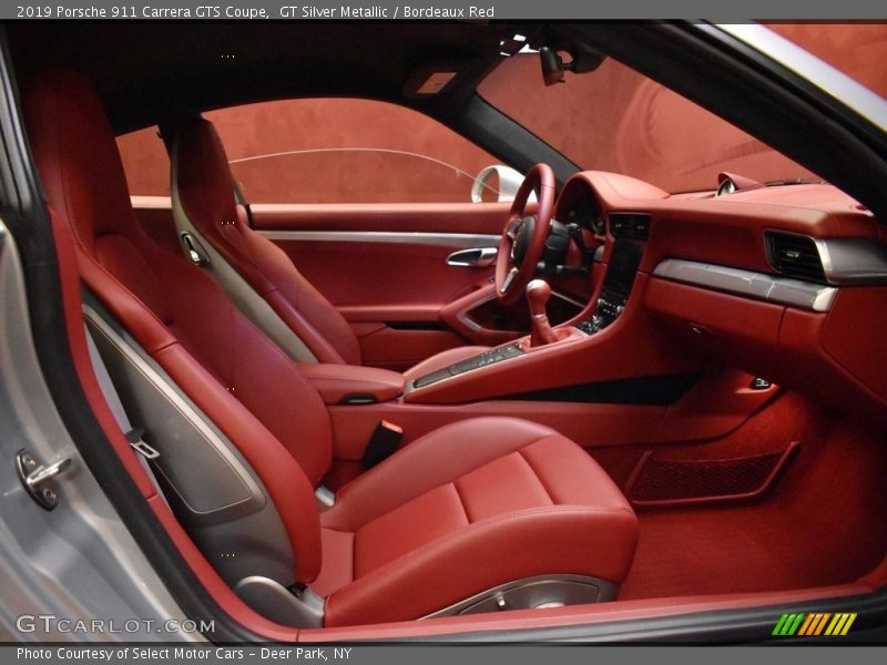 GT Silver Metallic / Bordeaux Red 2019 Porsche 911 Carrera GTS Coupe