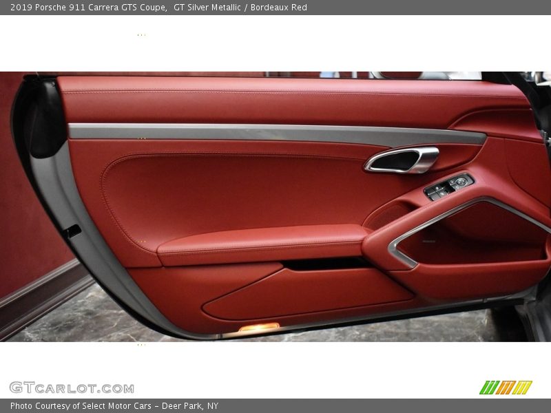 GT Silver Metallic / Bordeaux Red 2019 Porsche 911 Carrera GTS Coupe