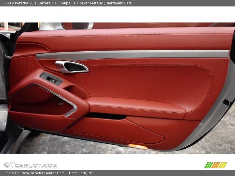 GT Silver Metallic / Bordeaux Red 2019 Porsche 911 Carrera GTS Coupe