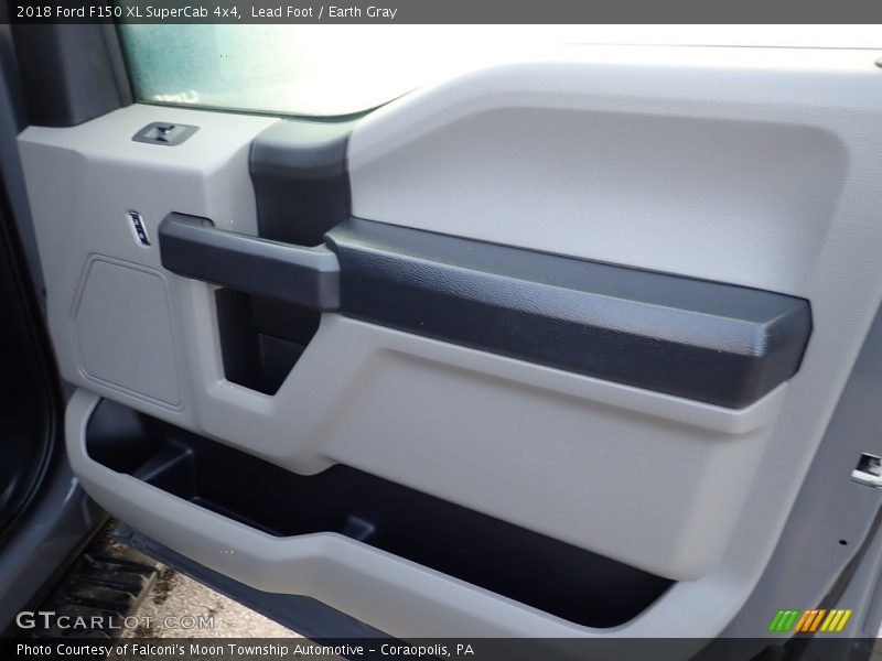 Lead Foot / Earth Gray 2018 Ford F150 XL SuperCab 4x4