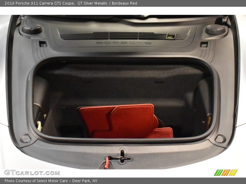 GT Silver Metallic / Bordeaux Red 2019 Porsche 911 Carrera GTS Coupe