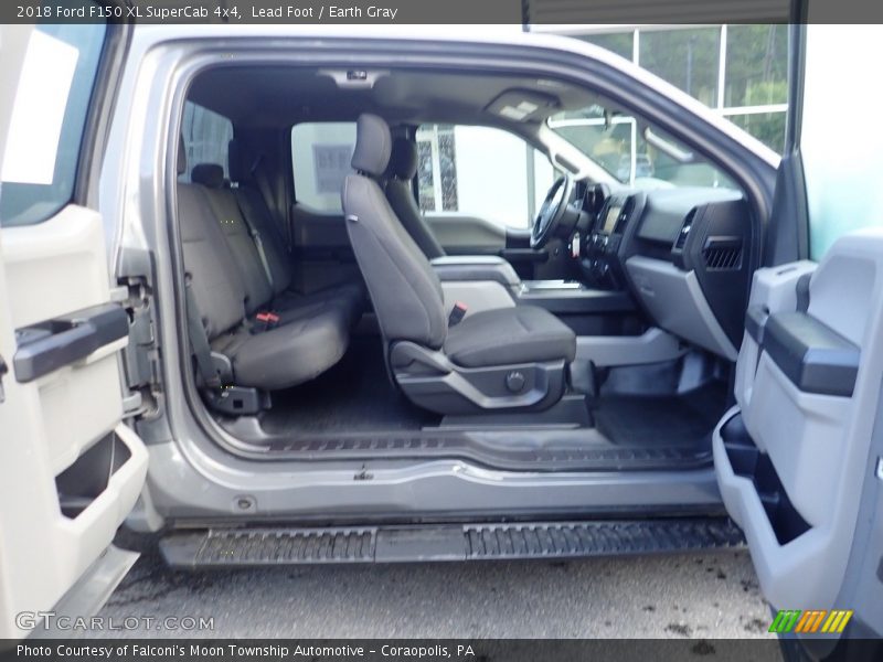 Lead Foot / Earth Gray 2018 Ford F150 XL SuperCab 4x4